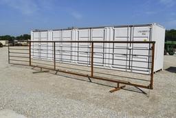 CATTLE GATE 24FT. LONG X 68IN. TALL, 8288
