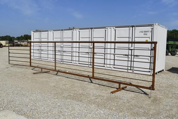 CATTLE GATE 24FT. LONG X 68IN. TALL, 8288