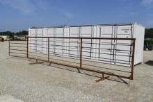 CATTLE GATE 24FT. LONG X 68IN. TALL, 8288