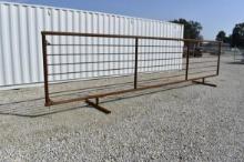 CATTLE GATE 24FT. LONG X 68IN. TALL, 8315
