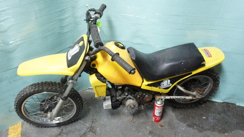 1983 YAMAHA PW80S Tag # 4831