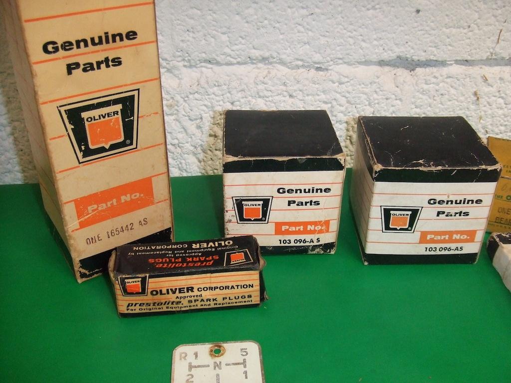 OLIVER GENUINE PARTS BOXES