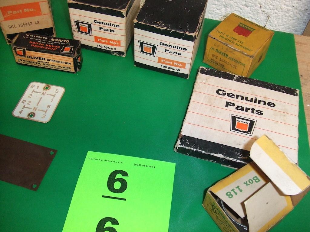 OLIVER GENUINE PARTS BOXES