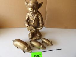 BRASS SWINE COLLECTABLES