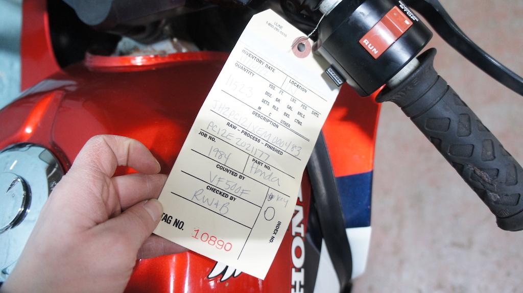 1984 Honda VF500 Interceptor