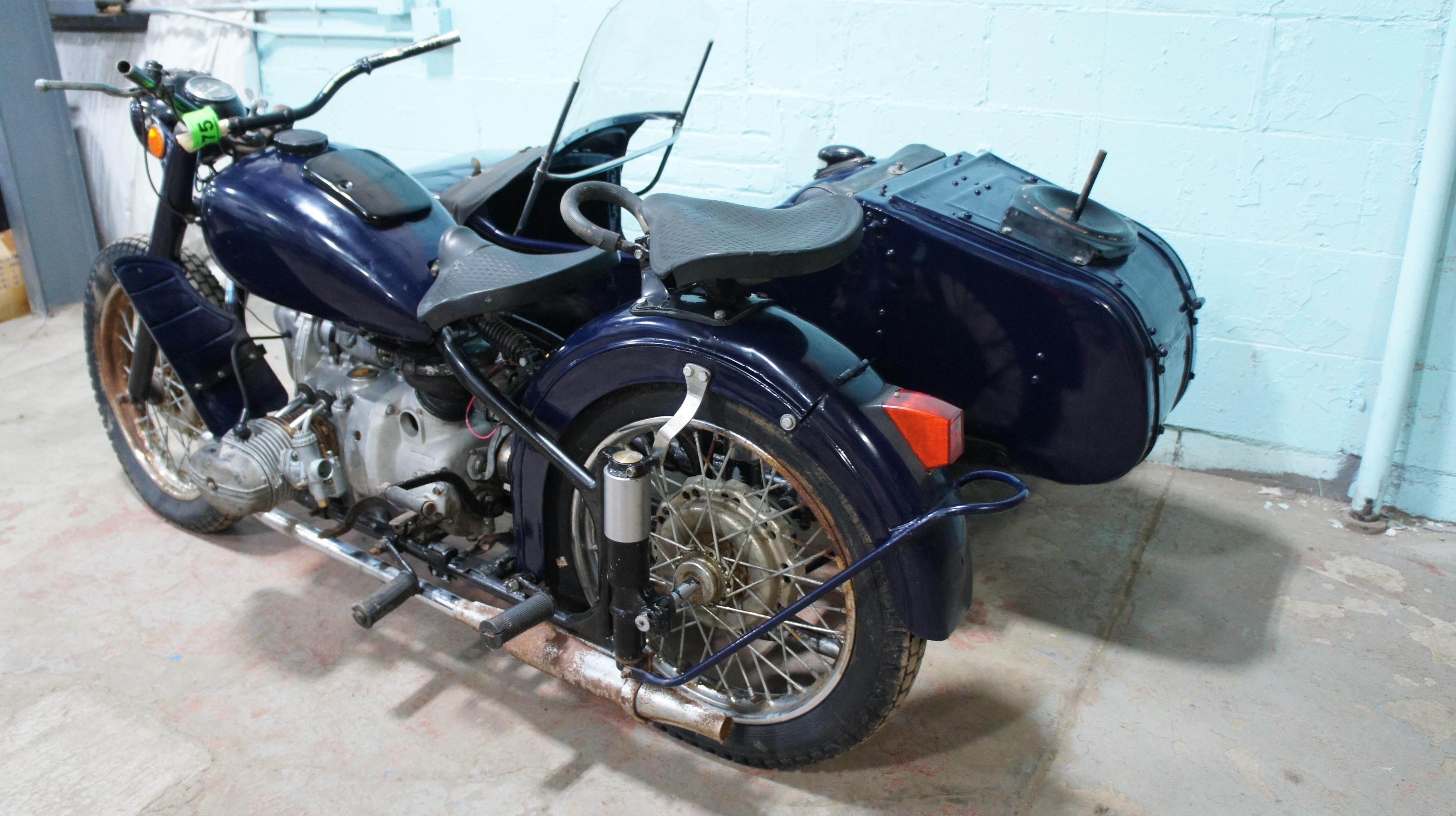 1961 DNEPR M61 Motorcycle