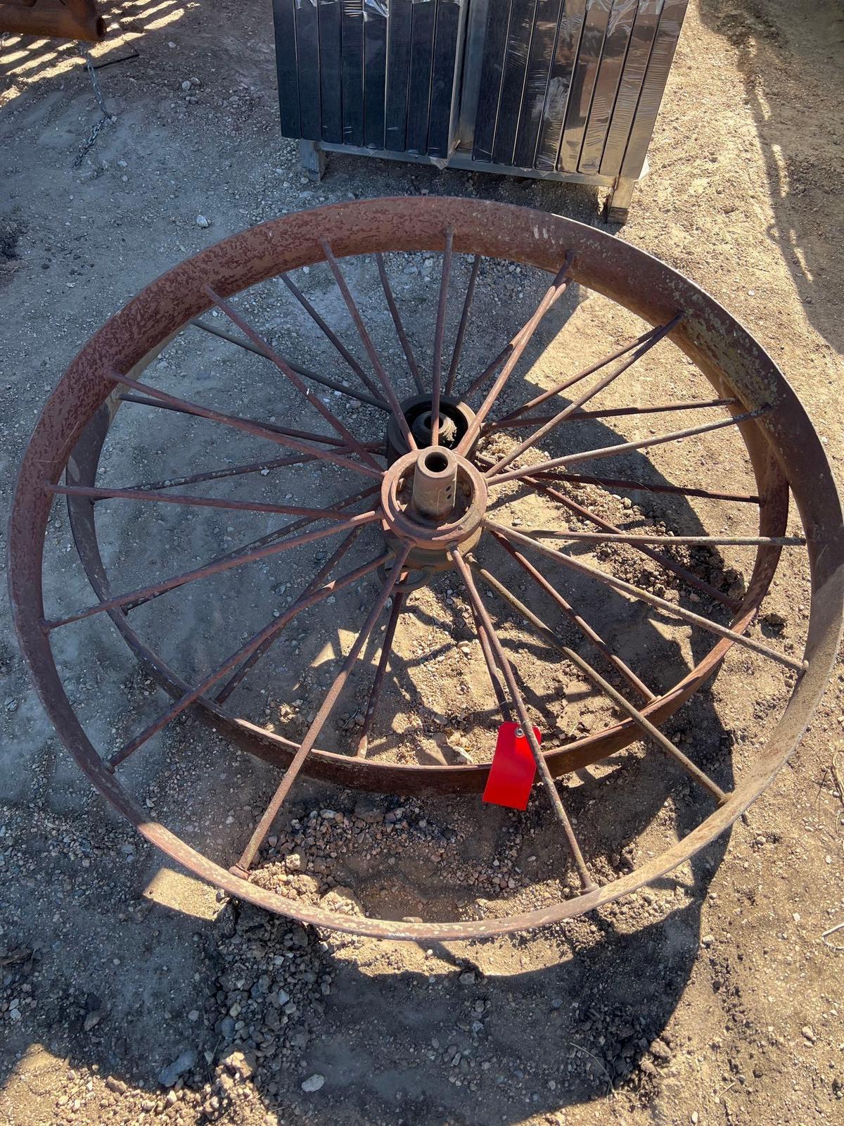 Pair of 48" Wagon Wheels