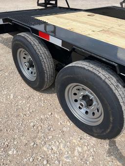 2024 Double A 102"X24' Drive-Over Fender Gooseneck Trailer with 2 Fold-Up Ramps 2 - 7K lb. Axles VIN