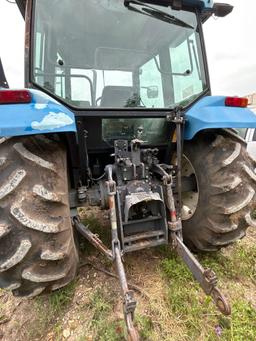 New Holland 6635 4WD Cab Tractor Comes with New Holland 7310 Loader and 6' Bucket and 3 Sets of