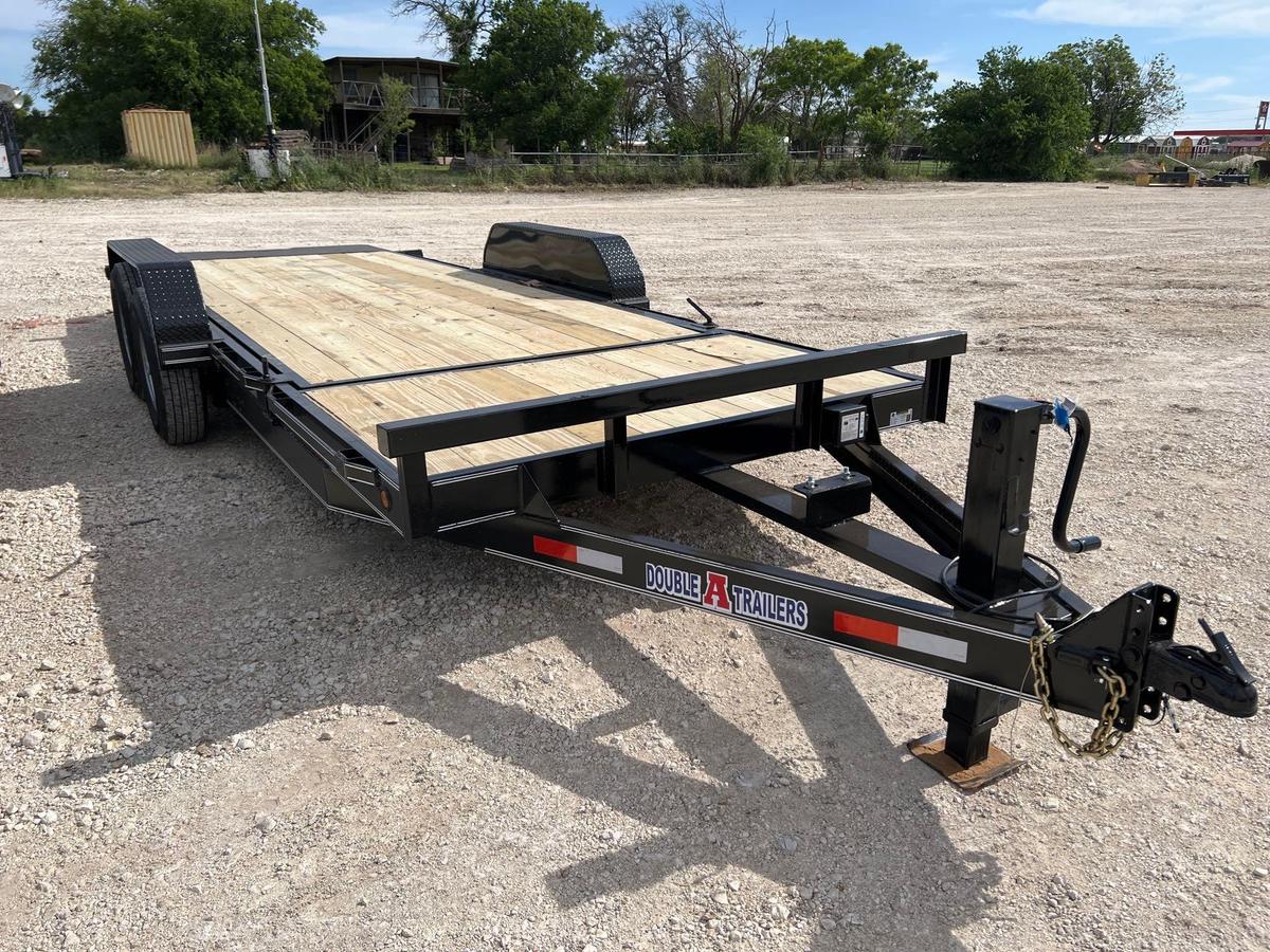 2024 Double A 83'' x 21' with 17' Gravity Tilt w/ cushion cylinder Bumper Pull Trailer 2 - 7K lbs