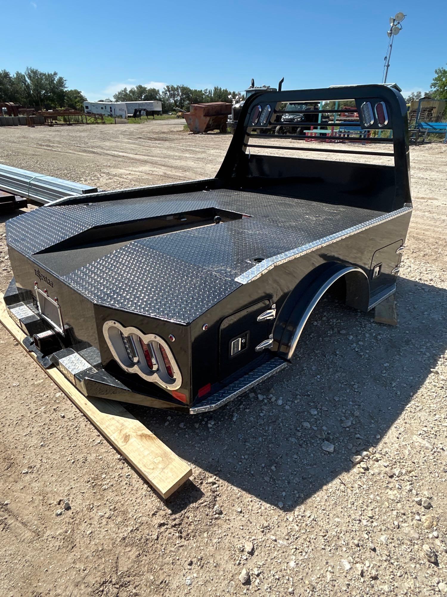 Norstar 89"X104" Western Hauler Style Bed 56" Cab to Axle Trough with Ball Non-Compliance - NO