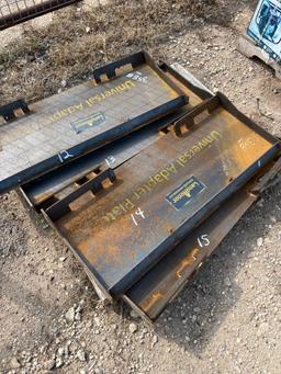 Skid Steer Blank Plate