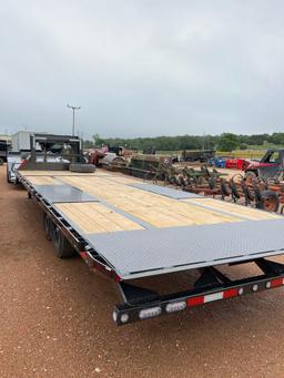 2024 Maxx-D 102'' x 26' Gooseneck Trailer 6' Stationary 20' Manual Title with Cushion Cylinder 2 x