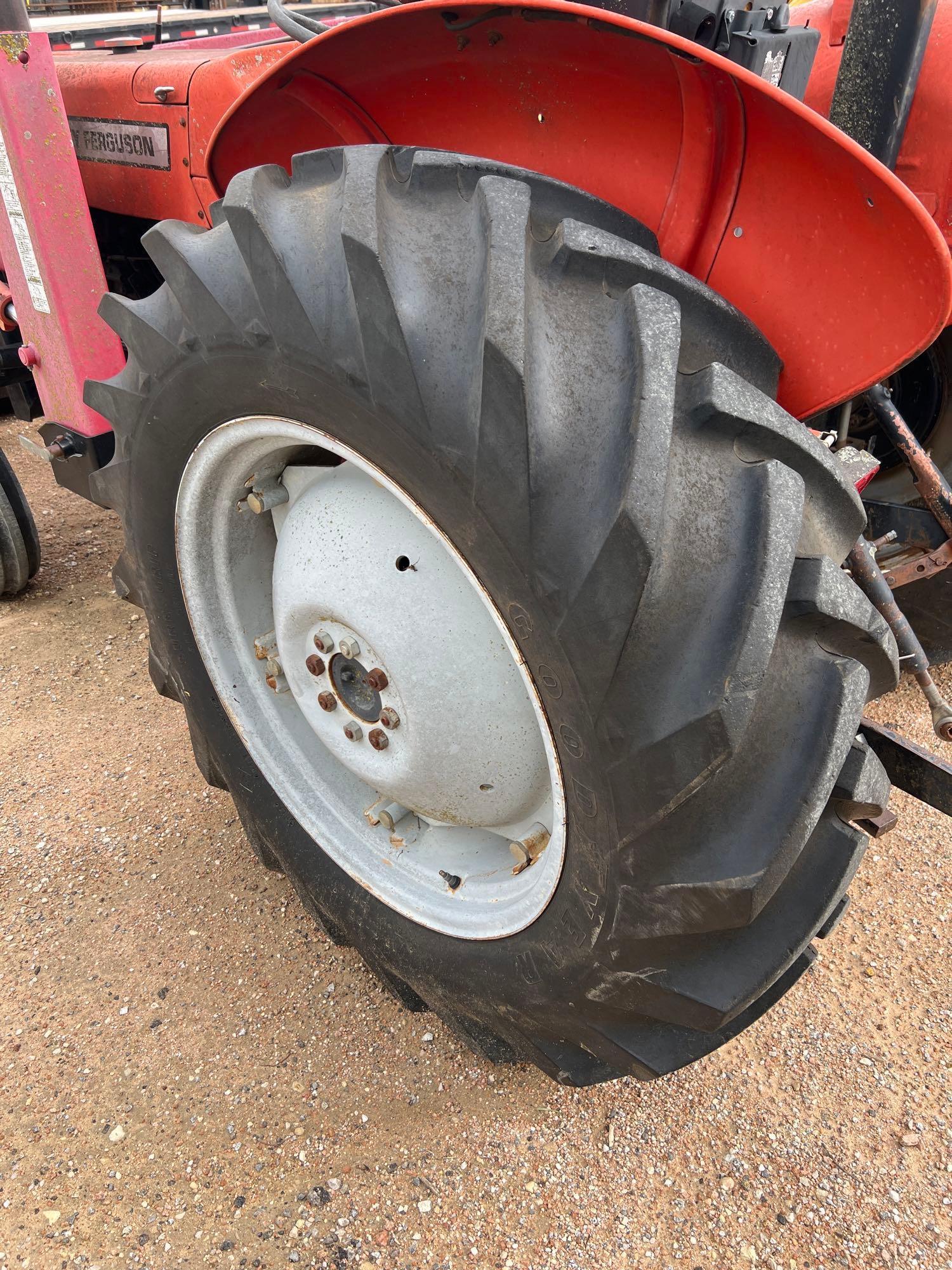 Massey Ferguson 231S with Loader & Bucket Shows 691 HRS Unknown Condition - NON RUNNING