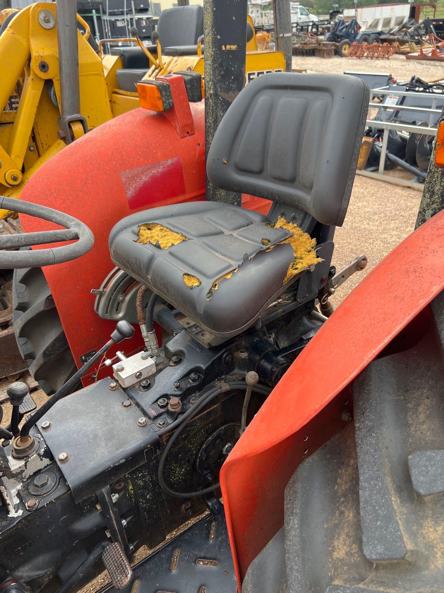 Massey Ferguson 231S with Loader & Bucket Shows 691 HRS Unknown Condition - NON RUNNING