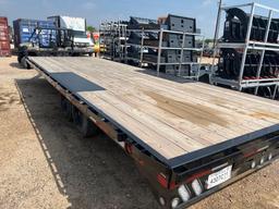 2024 Maxx-D 102'' x 24' Bumper Pull Flatbed Trailer 2 - 7K lb Axles 17.5'' Tires and Wheels Slide in