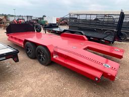 2024 83"X22' Maxx-D Car Hauler Trailer with In-Floor Load Lights and D-Rings 2 - 5200 lb Axles VIN