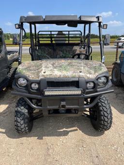 2019 Kawaski Pro FXT Crew Cab Power Steering 282 Hrs. 1270 Miles VIN 07133 Title, $25 Fee