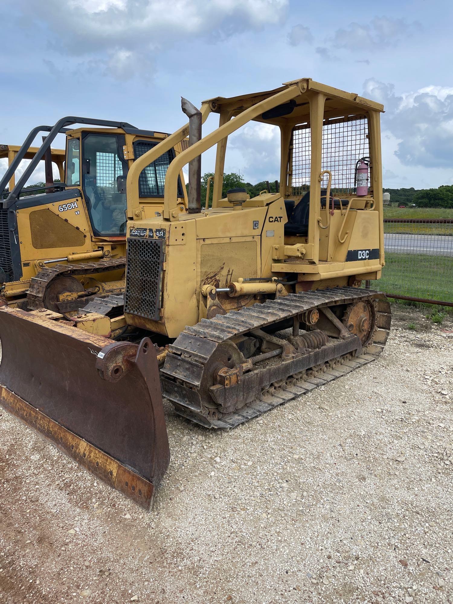 CAT D3C Dozer with 8' 6 Way Blade