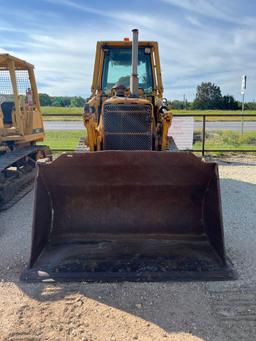 John Deere 655B Track Loader with Cab Rippers with 3 Shanks Shows 3920 HRS