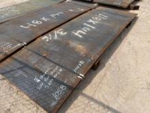 1 - 3/16"X48"X144" Flat Plate Steel - ONE PER LOT