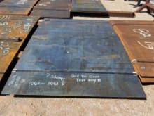 72" X 96" 11 Gauge Flat Sheet Metal - ONE SHEET PER LOT