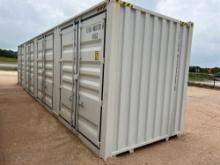 One Trip 40' Hi-Cube Container 4 Sets of Side Doors Delivery Available for a Fee
