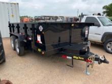 2015 Big Tex Dump Trailer Barn Kept - Appears Unused Local Ranch Sell-Out VIN 74792 Title, $25 Fee