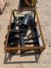 Skid Steer Post Hole Digger with 12'' Auger SN: 24021801D