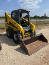 Wacker Neuson SW21 Skid Steer New Tires 373 HRS Pilot Control. 2 Speed