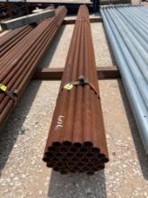 1464' of 2 3/8"OD X 24' Pipe (61 Joints) - SOLD BY THE FOOT 1464 TIMES THE MONEY MUST TAKE ALL
