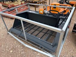 68'' Skid Steer Shaker Bucket