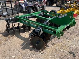 Armstrong AG 3PT 8' Disk w/Scrappers Appears to Not be Used Much