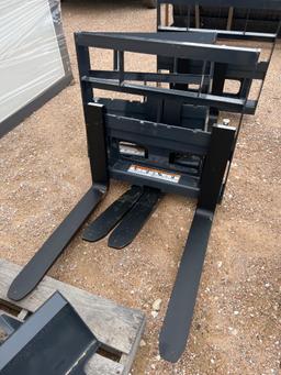 Unused Pallet Forks for Mini Skid Steer - ONE PER LOT