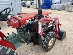 Yanmar YM2000 4WD Tractor with Koyker 80 Loader & 48" Bucket Shows 338 HRS NOTE: We were unable to