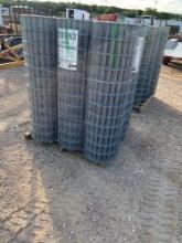 9 - Rolls of 2"X4"X4' 14 Gauge Welded Wire Fabric - 100' Long NINE TIMES THE MONEY MUST TAKE ALL