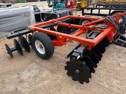 Industrias America 2228X Tandem Disc Plow - Unused 10' with Cylinder and Hoses