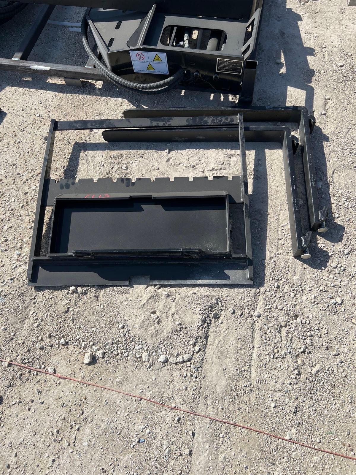 Unused Mini Skid Steer Forks with 30'' Forks