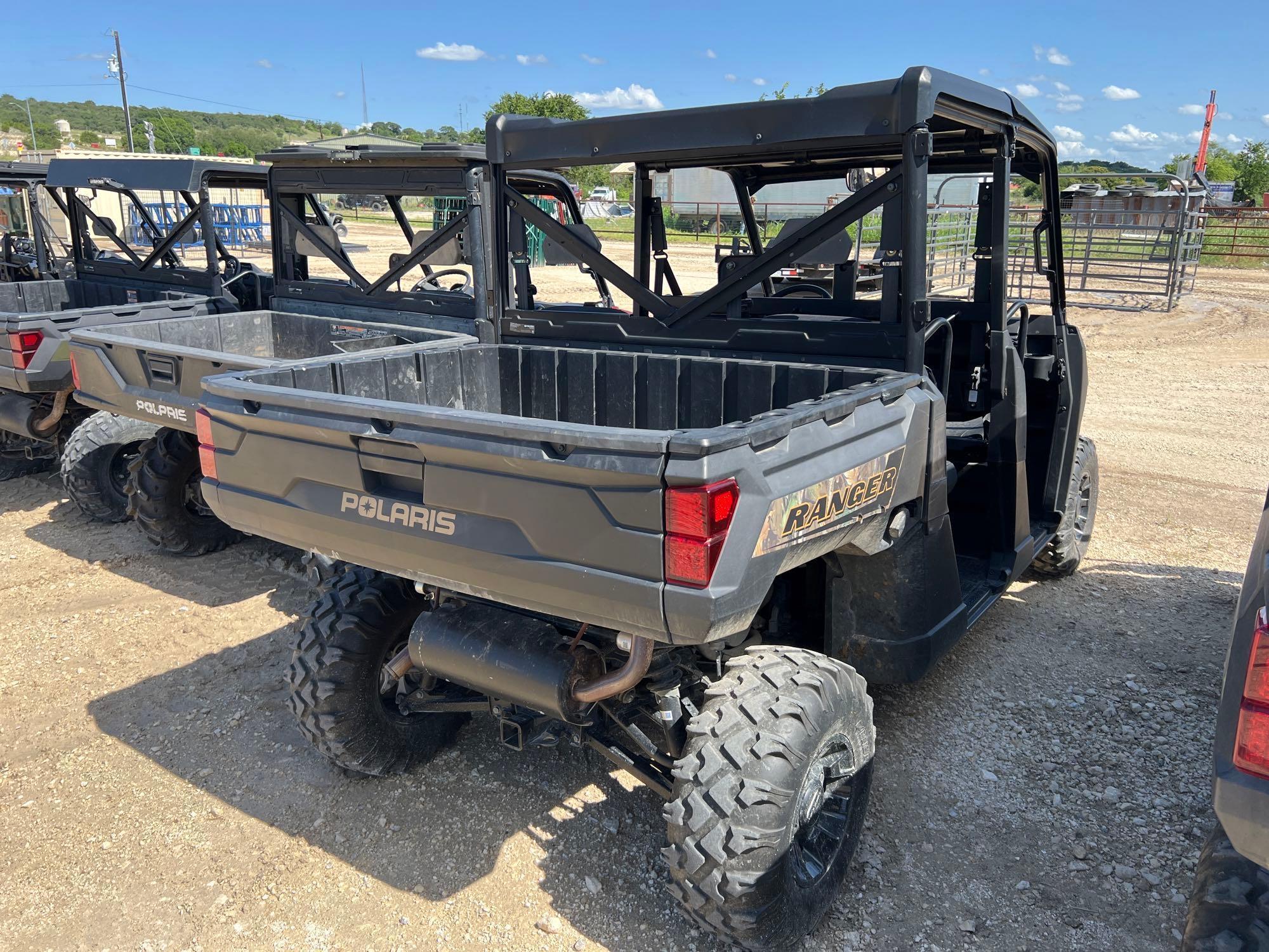 2024 Polaris 1000 Camo Crew Plastic Top 154 Hours VIN 50721 Title, $25 Fee SLOW TITLE