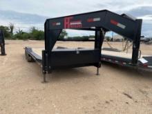 2025 HT 102 x 24' Dive Over Fender Trialer Full Power Tilt Hydraulic Jacks 2 x 7,000lb Axles 14 Ply