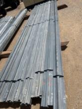 11 Pieces - 20' - 2 x 12 x 12gauge Galvanized Square Tubing 220 FEET PER BUNDLE SOLD BY THE FOOT 220