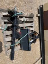 Mini Skid Steer Post Hole Digger