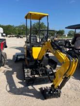 AGT QH12R Mini Excavator with Manual Thumb
