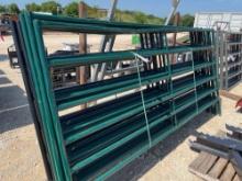 10 Priefert 10' 6 Rail Panels May Have Damage TEN TIMES THE MONEY MUST TAKE ALL