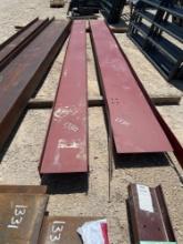 2 I Beam 6'' x 20'' x 20' SOLD AS ONE LOT