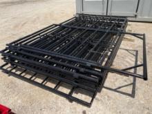 6' x 10' Round Pen - 11 Pieces 10 Panels 1 Gate SOLD AS ONE LOT