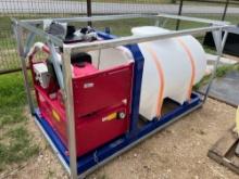New Self Contained Pressure Washer Gas Engine - Diesel Heat