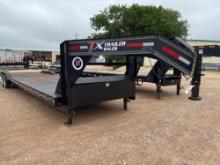 2021 East Texas Trailer 102 x 36' Driver Over Fender 2 x 7,000lb Axles New 17.5 - 16 Ply Tires Steel