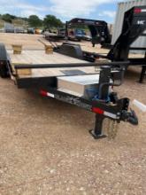Unused 2025 Black Hawk 83 x 20' Power Tilt Equipment Trailer 2 x 7,000lb Torson Axles 17.5 - 16 Ply