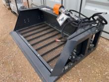 New 72'' Skid Steer Screening Bucket